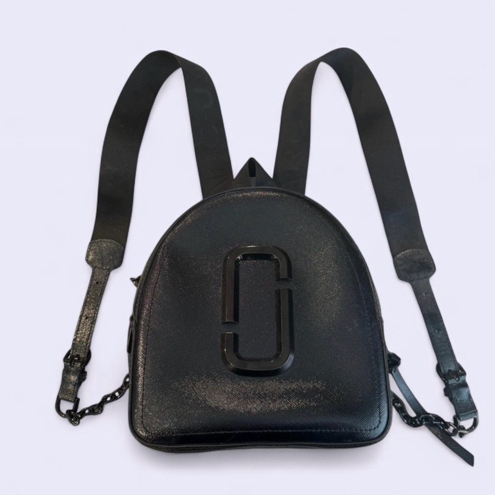 marc jacobs pack shot textured leather backpack